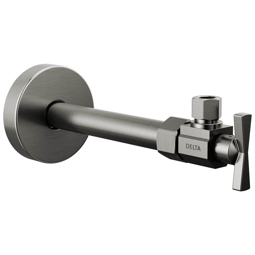 Delta Faucet - Other Angled Supply Stop Valve - Black Stainless