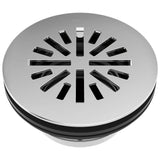 Delta Faucet - Other 4'' Prefab Round Shower Drain - Chrome