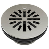 Delta Faucet - Other 4'' Prefab Round Shower Drain - Stainless