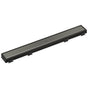Delta Faucet - Other 24'' Reversible Linear Shower Drain Trim - Black Stainless