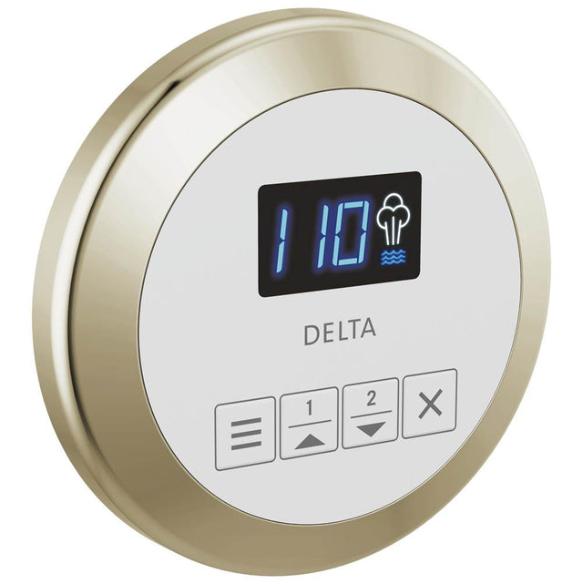 Delta Faucet - Universal Showering Components Round Steam Control - LumicoatÂ® Polished Nickel