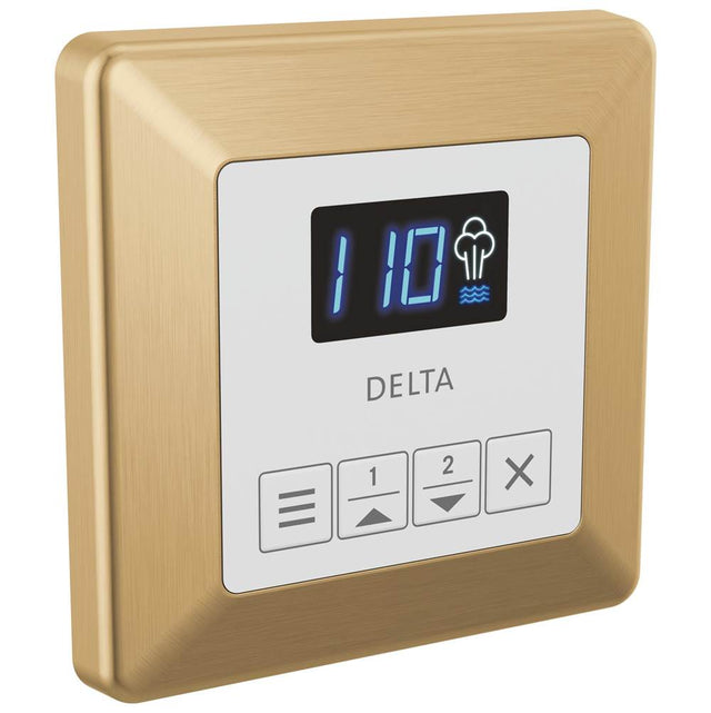 Delta Faucet - Universal Showering Components Square Steam Control - LumicoatÂ® Champagne Bronze