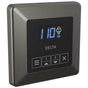 Delta Faucet - Universal Showering Components Square Steam Control - LumicoatÂ® Black Stainless