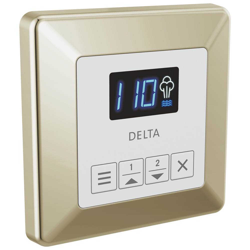 Delta Faucet - Universal Showering Components Square Steam Control - LumicoatÂ® Polished Nickel