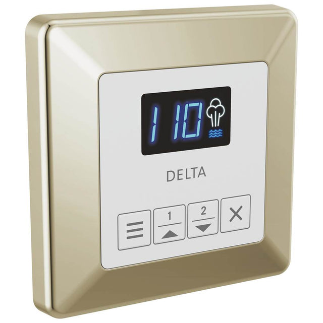 Delta Faucet - Universal Showering Components Square Steam Control - LumicoatÂ® Polished Nickel