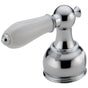 Delta Faucet - Other Porcelain Lever Handle Set - Chrome