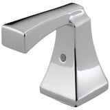 Delta Faucet - DrydenE Metal Lever Handle Set - 2H Bathroom - Chrome
