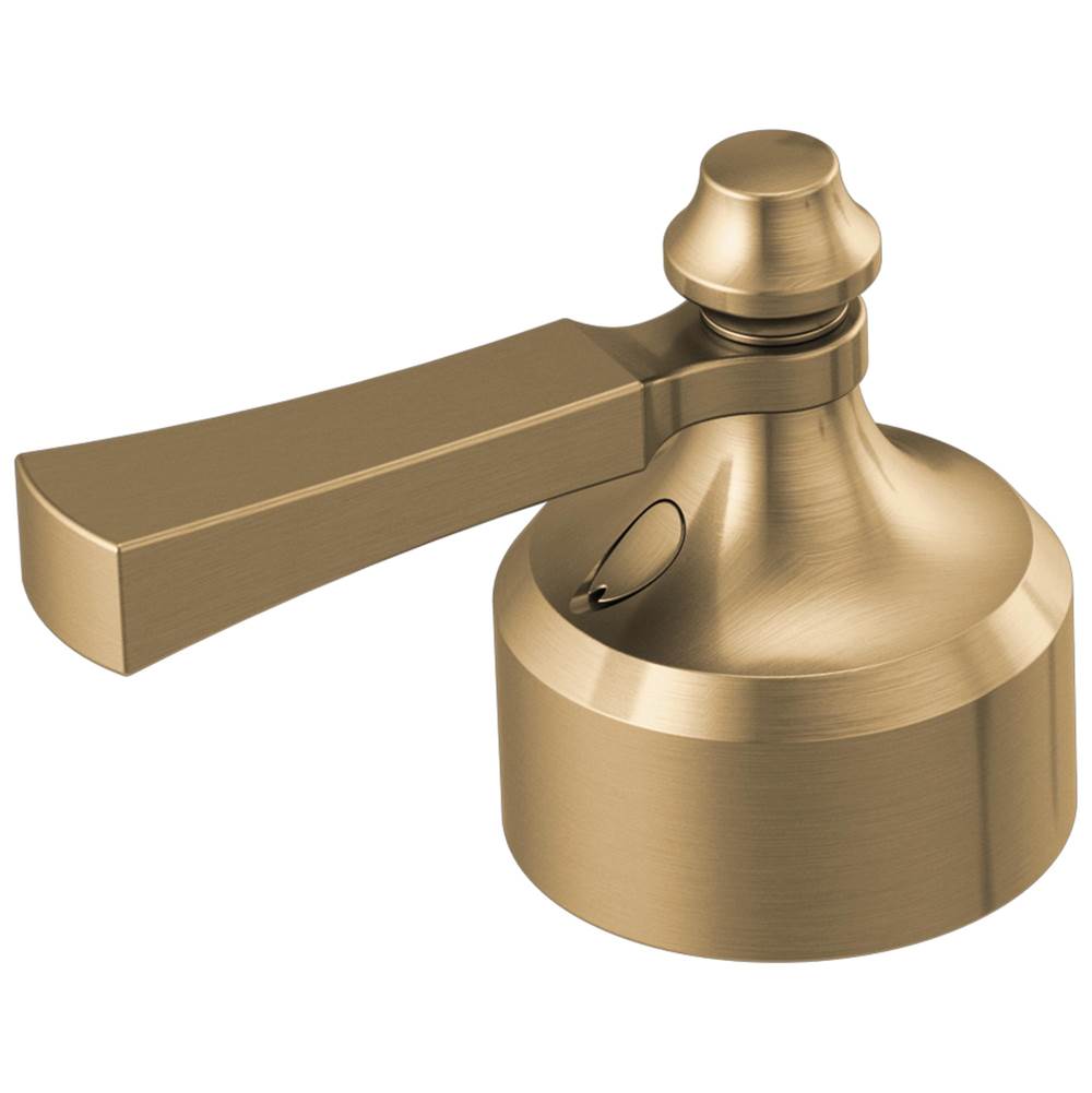 Delta Faucet - DorvalE Metal Lever Handle Set - 2H Bathroom - Champagne Bronze