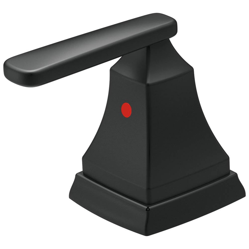 Delta Faucet - Ashlyn Lavatory Metal Lever Handles - Qty 2 - Matte Black