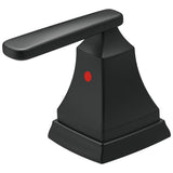Delta Faucet - Ashlyn Lavatory Metal Lever Handles - Qty 2 - Matte Black