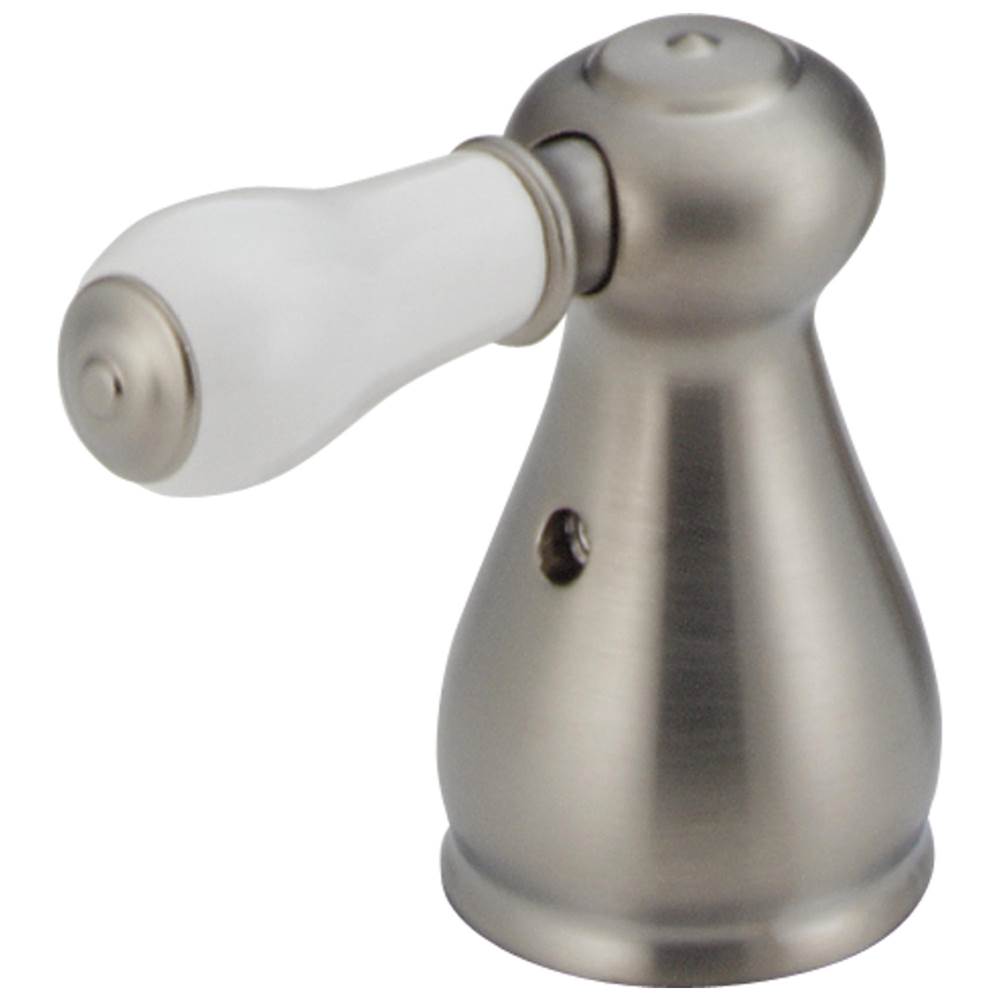 Delta Faucet - Leland Porcelain Lever Handle Set - Bathroom - Stainless