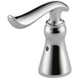 Delta Faucet - LindenE Metal Lever Handle Set - 2H Bathroom - Chrome