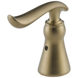Delta Faucet - LindenE Metal Lever Handle Set - 2H Bathroom - Champagne Bronze