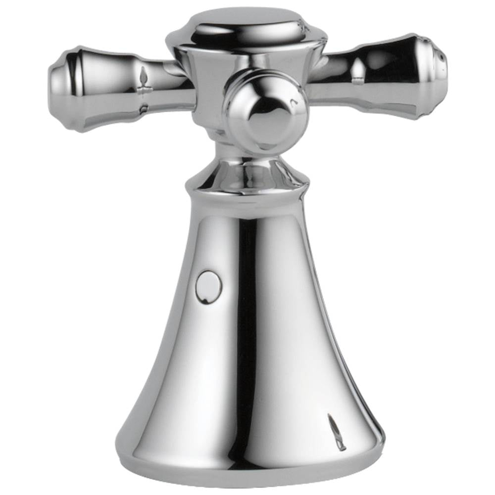 Delta Faucet - CassidyE Metal Cross Handle Set - Deck Mount Bathroom & Bidet - Chrome