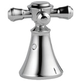 Delta Faucet - CassidyE Metal Cross Handle Set - Deck Mount Bathroom & Bidet - Chrome