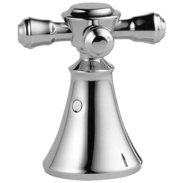 Delta Faucet - CassidyE Metal Cross Handle Set - Deck Mount Bathroom & Bidet - Chrome