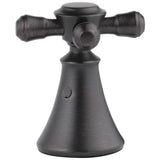Delta Faucet - CassidyE Metal Cross Handle Set - Deck Mount Bathroom & Bidet - Venetian Bronze