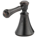 Delta Faucet - CassidyE Metal Lever Handle Set - Deck Mount Bathroom & Bidet - Venetian Bronze