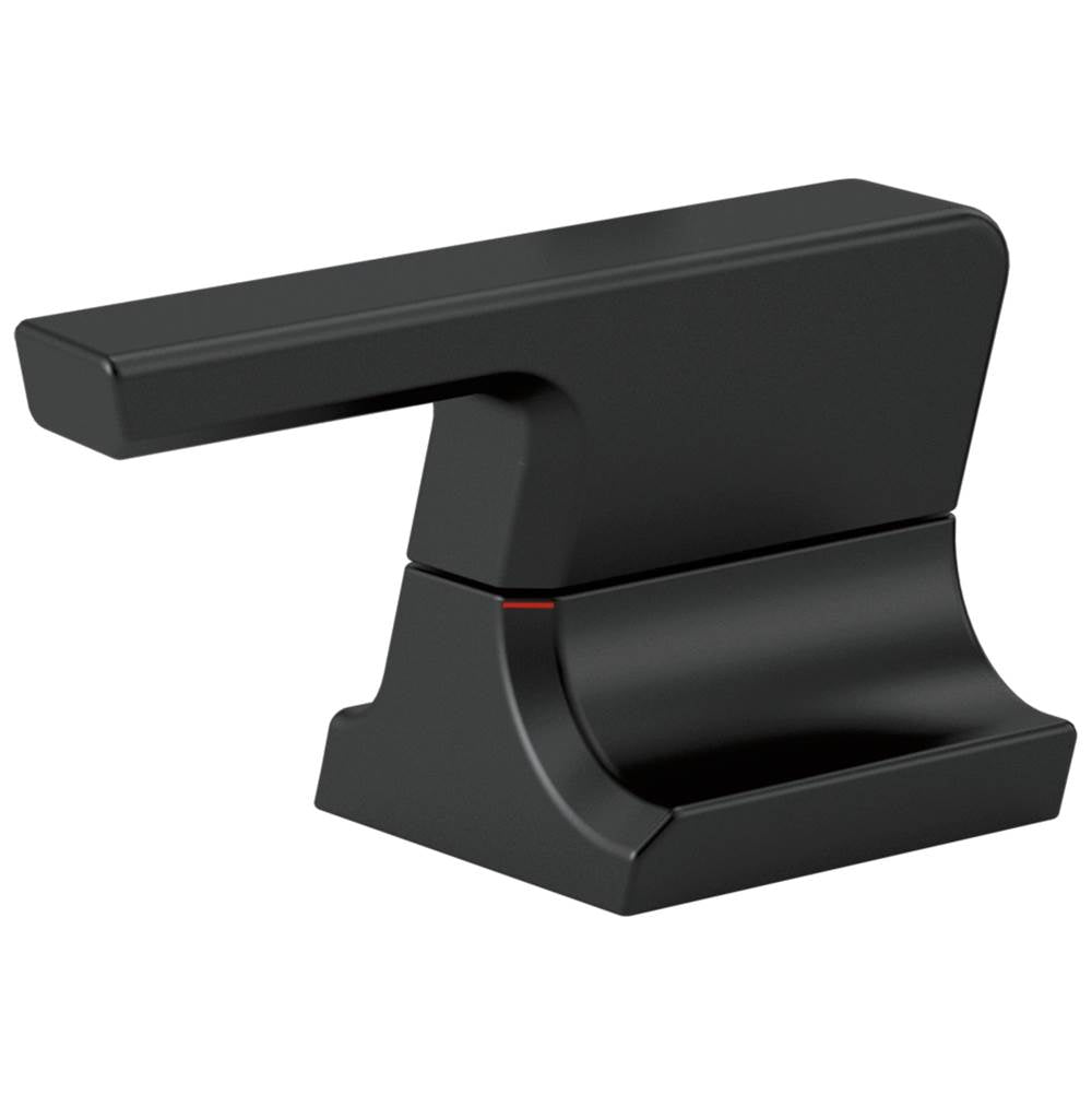 Delta Faucet - PivotalE Metal Lever Handle Set - 2H Bathroom - Matte Black