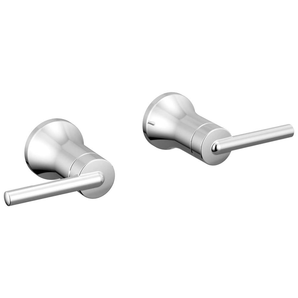 Delta Faucet - Trinsic Lever Handle -Wall Mount Lav - Chrome