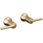 Delta Faucet - Trinsic Lever Handle -Wall Mount Lav - Champagne Bronze