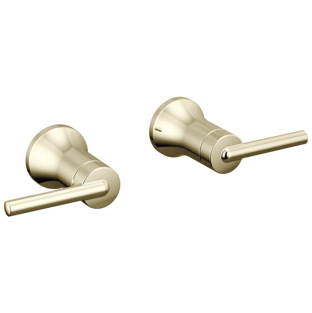 Delta Faucet - Trinsic Lever Handle -Wall Mount Lav - Polished Nickel