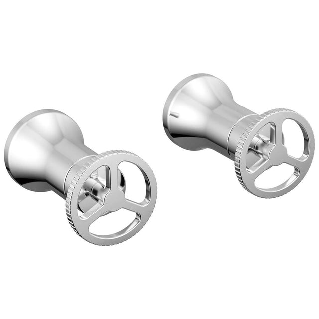 Delta Faucet - Trinsic Wheel Handle - Wall Mount Lav - Chrome