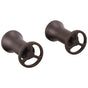 Delta Faucet - Trinsic Wheel Handle - Wall Mount Lav - Venetian Bronze