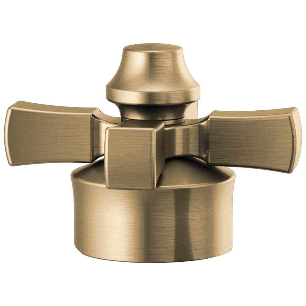 Delta Faucet - DorvalE Single Cross Handle Kit - Champagne Bronze