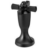 Delta Faucet - DorvalE Handle 1C-Roman Tub and WM Tub Filler - Matte Black