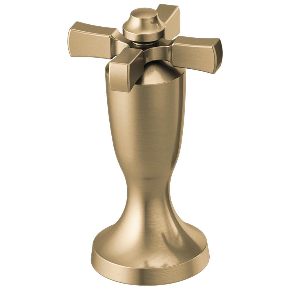Delta Faucet - DorvalE Handle 1C-Roman Tub and WM Tub Filler - Champagne Bronze