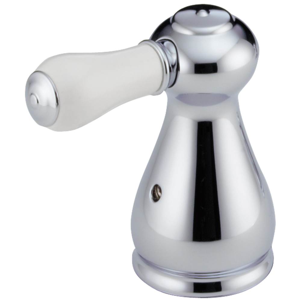 Delta Faucet - Leland Porcelain Lever Handle Kit - Transfer Valve - Chrome