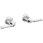 Delta Faucet - BroderickE Wall Mount Tub Filler Handle Kit-Lever - LumicoatÂ® Chrome