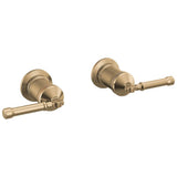 Delta Faucet - BroderickE Wall Mount Tub Filler Handle Kit-Lever - LumicoatÂ® Champagne Bronze