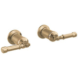 Delta Faucet - BroderickE Wall Mount Bathroom Faucet Handle Kit-Lever - LumicoatÂ® Champagne Bronze