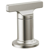 Delta Faucet - TetraE Roman Tub Handles - T-Lever - LumicoatÂ® Stainless