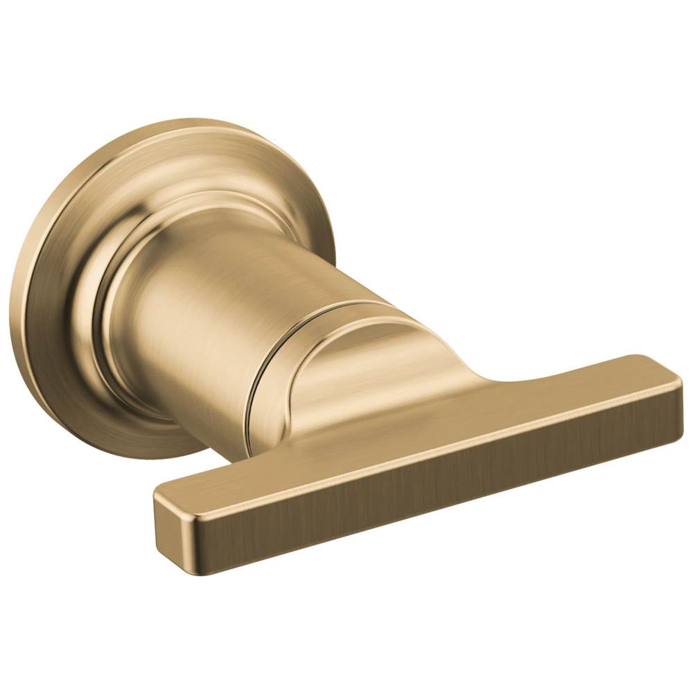 Delta Faucet - TetraE Wall Mount Tub Filler Handle - T-Lever - LumicoatÂ® Champagne Bronze