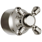 Delta Faucet - CassidyE Metal Cross Handle Kit - Transfer Valve - Polished Nickel