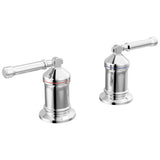 Delta Faucet - BroderickE 2 Handle Roman Tub handle Kit-Lever - LumicoatÂ® Stainless