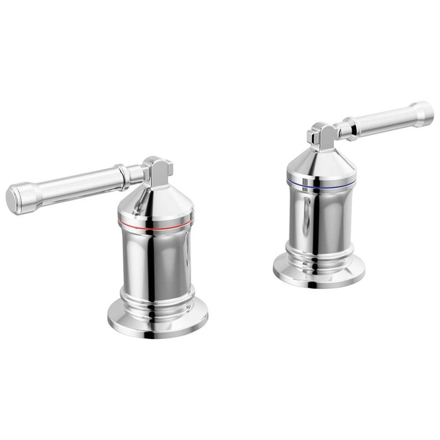 Delta Faucet - BroderickE 2 Handle Roman Tub handle Kit-Lever - LumicoatÂ® Stainless