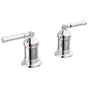 Delta Faucet - BroderickE 2 Handle Roman Tub handle Kit-Lever - LumicoatÂ® Stainless