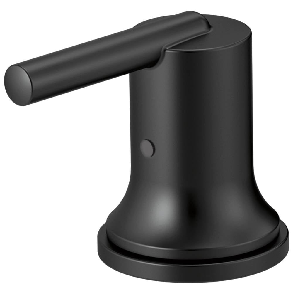 Delta Faucet - Trinsic Metal Lever Handle Set - Roman Tub - Matte Black
