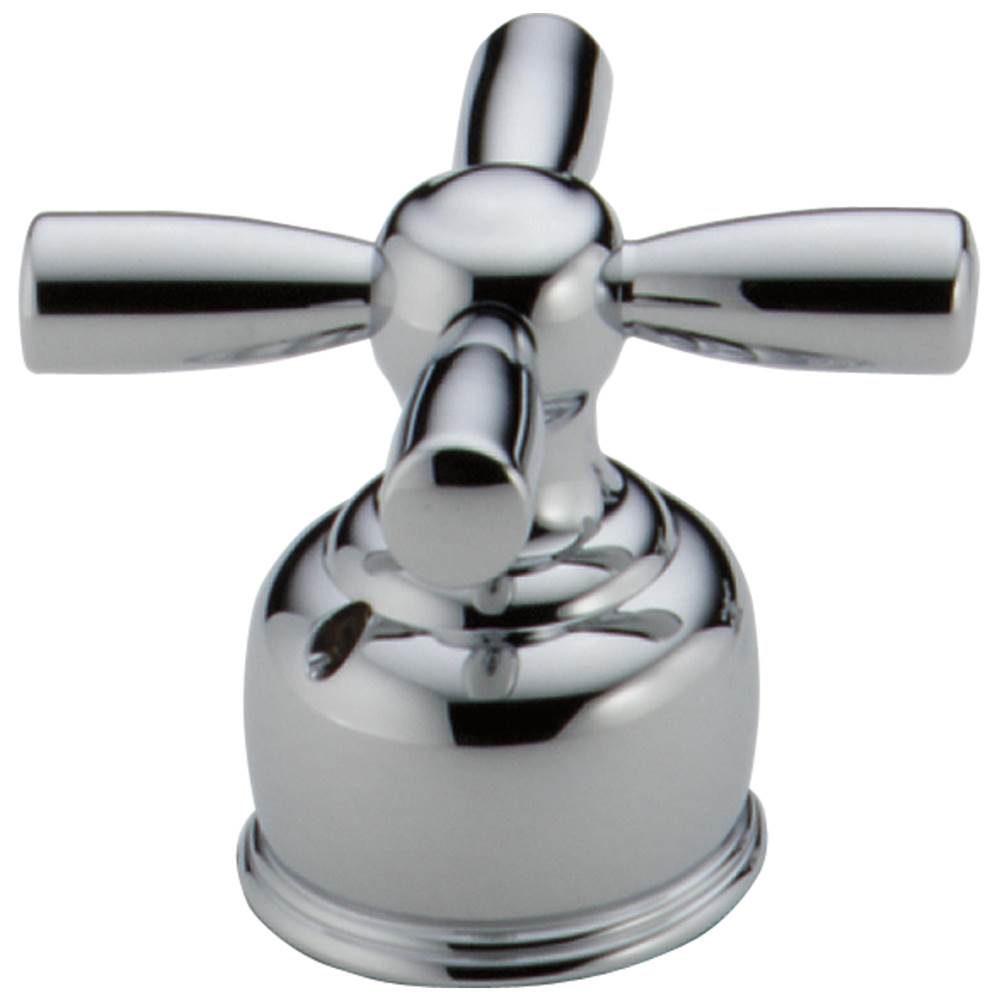 Delta Faucet - NeoStyleOld Metal Cross Handle Set - Roman Tub - Chrome