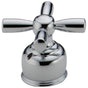 Delta Faucet - NeoStyleOld Metal Cross Handle Set - Roman Tub - Chrome