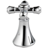 Delta Faucet - CassidyE Metal Cross Handle Set - Roman Tub - Chrome