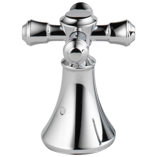 Delta Faucet - CassidyE Metal Cross Handle Set - Roman Tub - Chrome
