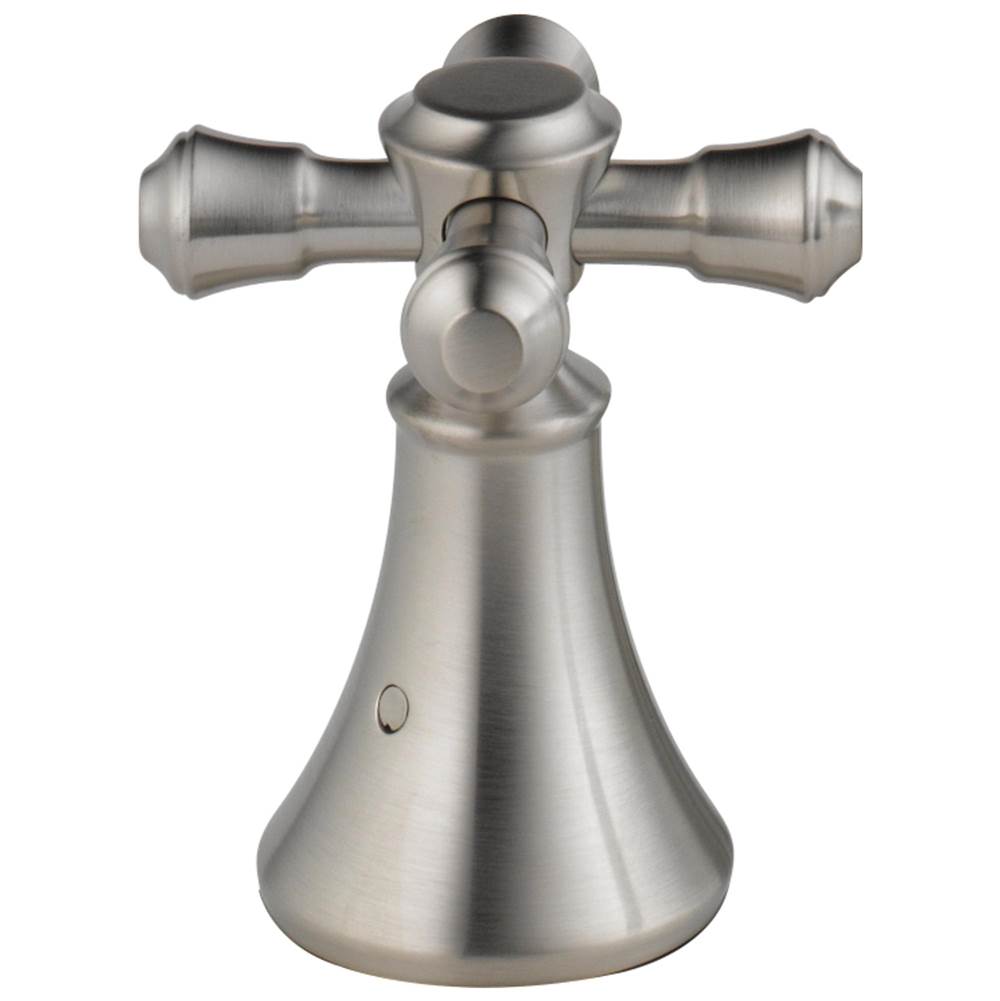 Delta Faucet - CassidyE Metal Cross Handle Set - Roman Tub - Stainless