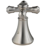 Delta Faucet - CassidyE Metal Cross Handle Set - Roman Tub - Stainless