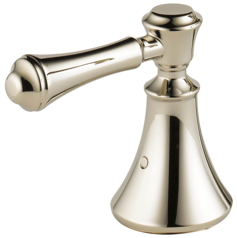 Delta Faucet - CassidyE Metal Lever Handle Set - Roman Tub - Polished Nickel