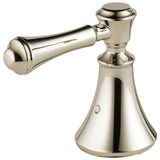 Delta Faucet - CassidyE Metal Lever Handle Set - Roman Tub - Polished Nickel